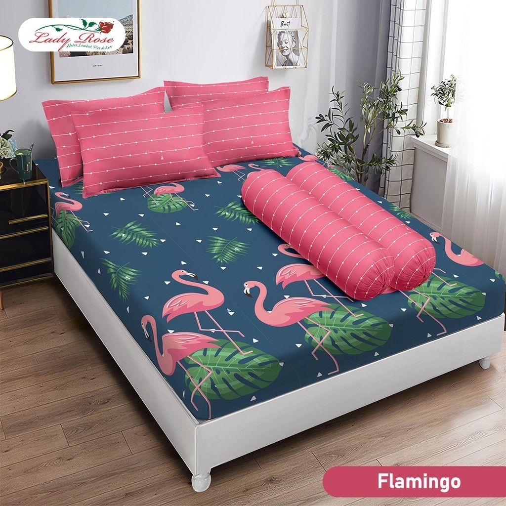 

SPREI LADY ROSE KING BANTAL 4 GULING 2 180X200 TINGGI 20cm DAN TINGGI 30cm BISA (COD) PRODUK ORIGINAL LANGSUNG DARI PABRIKNYA