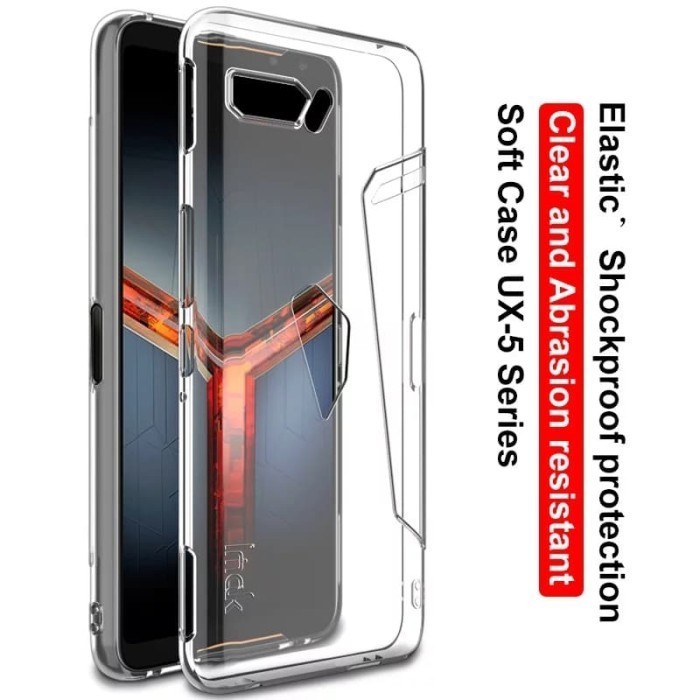 SOFTCASE ULTRATHIN ASUS ROG PHONE 2 CASING BENING TRANSPARAN TPU
