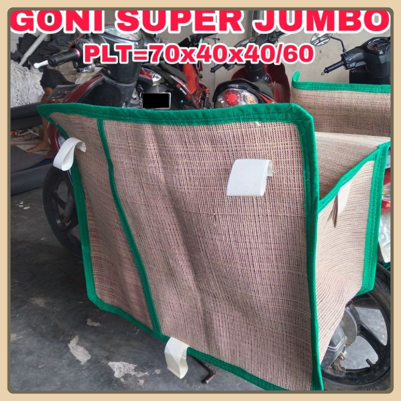 BRONJONG MOTOR / KERANJANG MOTOR TAS OBROK TAS POS TAS KURIR TAS CATERING TAS KANDEK TAS KAMBING KUR