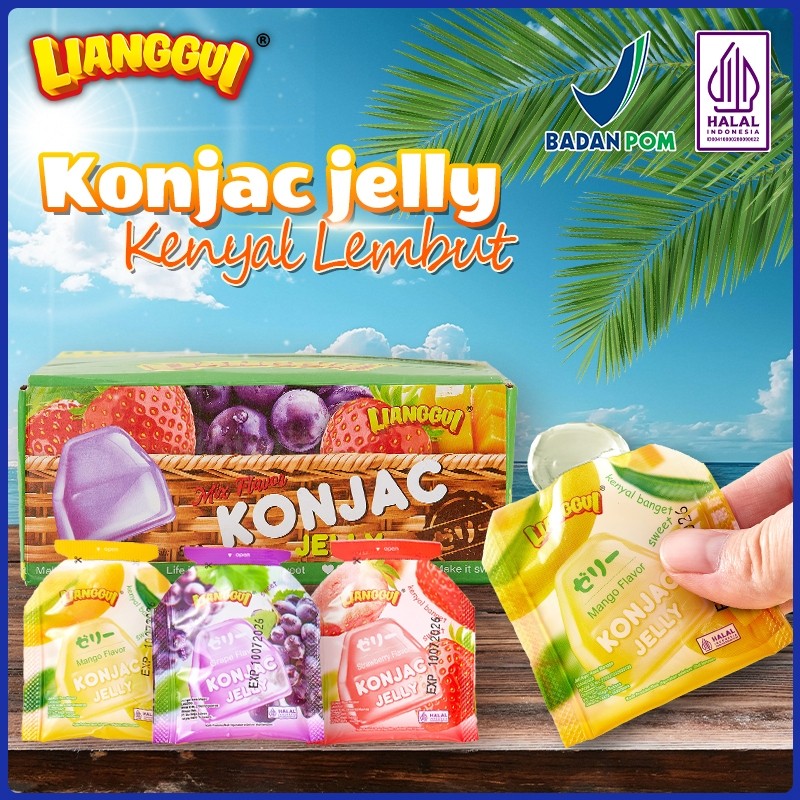 

Buy39 Get39 Lianggui Konjac Jelly,mangga,stroberi,anggur,ringan,cemilan halal yang lezat dan segar