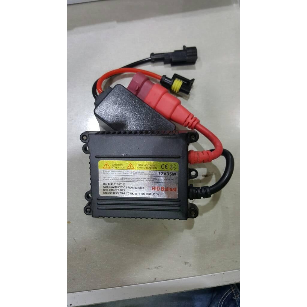 Ballast Hid 35 Watt Dc Slim Cocok Ke bohlam H4 H1 H3 H7 H11 HB3 HB4