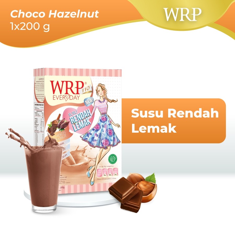 

WRP Low Fat Milk Chocolate Hazelnut 200g - Susu Rendah Lemak(Flash Sale)-FP