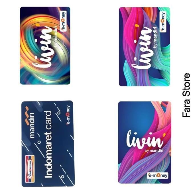 E-money Mandiri Card/E-toll Mandiri/Livin Mandiri/ E-money Card/ Mandiri Card/ E-toll/Kartu Tol/Kart