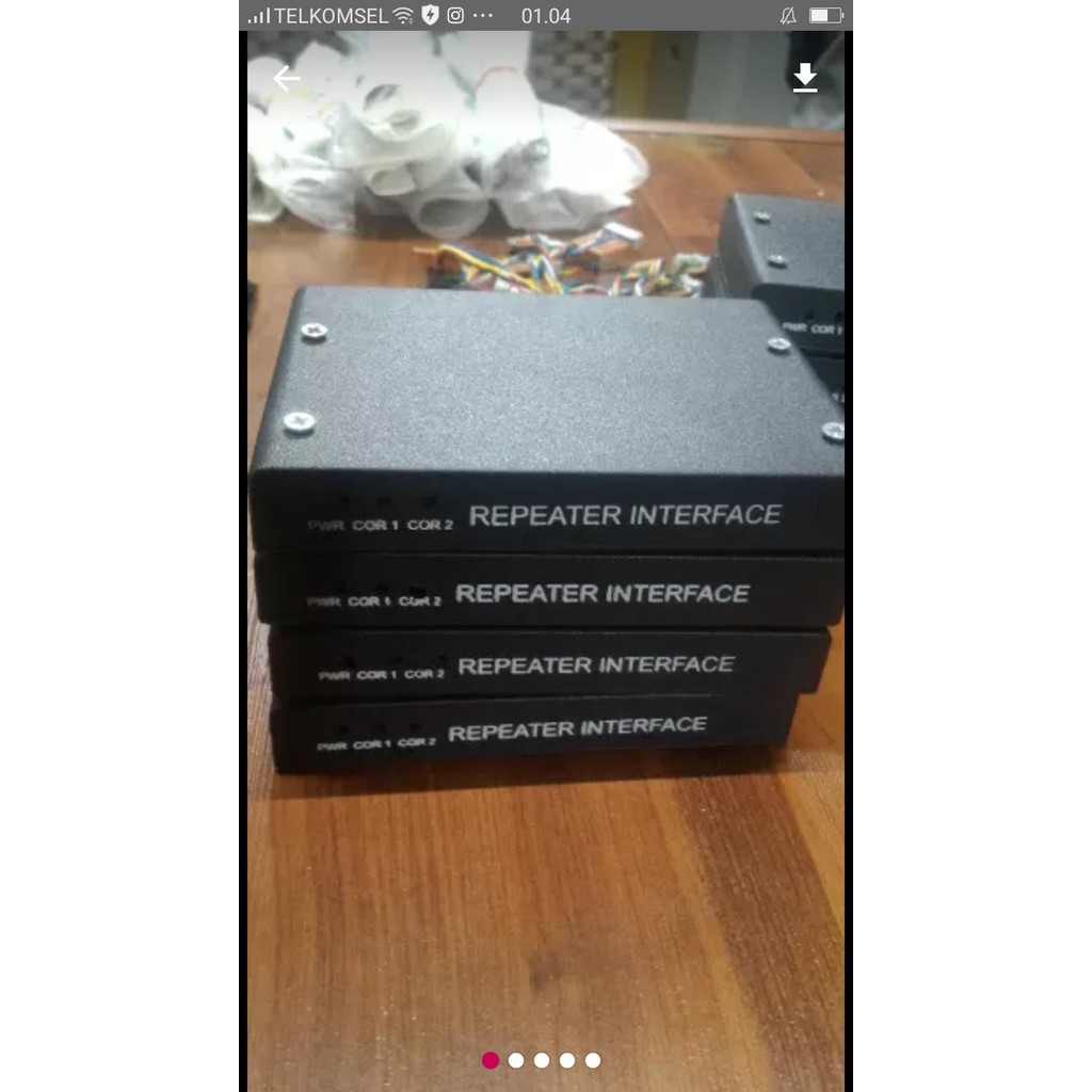 INTERFACE COR REPEATER MOTOROLA GM338 GM3688 GM3188 GM300 VHF UHF