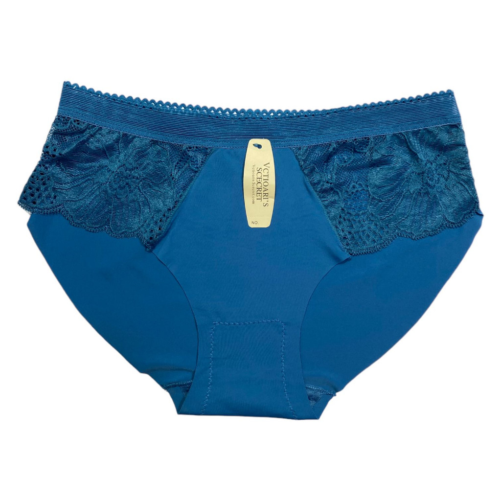 CUCI GUDANG CD8425 Cd Celana Dalam Wanita Seamless Motif Bunga Renda Bahan Satin Undies