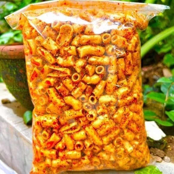 

[Produk Baru Berkualitas Garansi] Makaroni Bantat Pedas 500gr Piangganis Cikruh Paling Laris