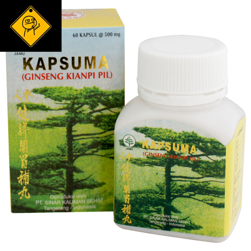 GOGO~ Kapsuma Kianpi Pil Penggemuk Badan Wisdom ASLI Original - Ginseng Kianpi PD