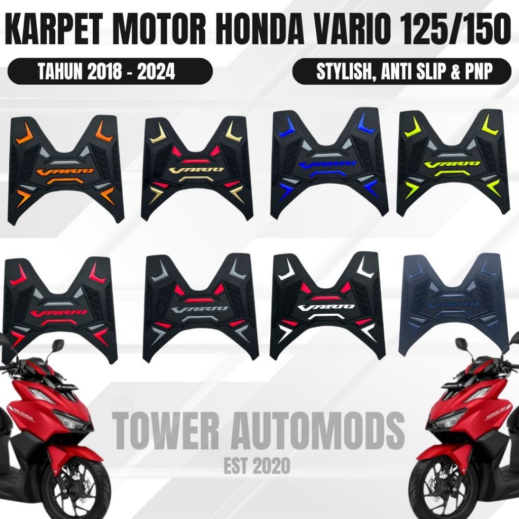 Karpet Motor Vario 125/150 / Karpet Vario 125 / Karpet Motor Vario 150 / Aksesoris Honda Matic