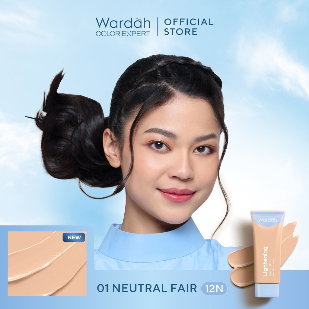 Wardah Paket Lightening Complexion Set - Wardah Lightening Fresh BB Tint 30 ml + Wardah Lightening M
