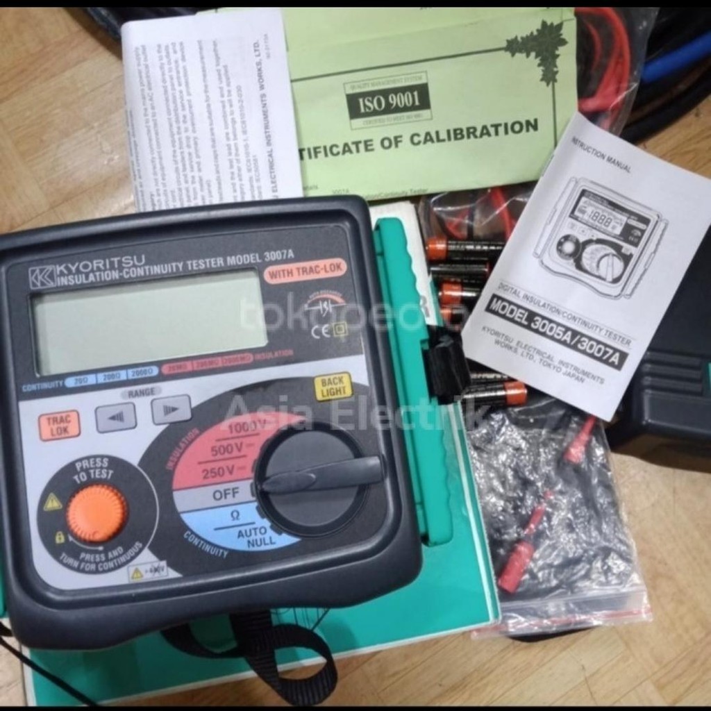 KYORITSU 3007A INSULATION TESTER ORIGINAL