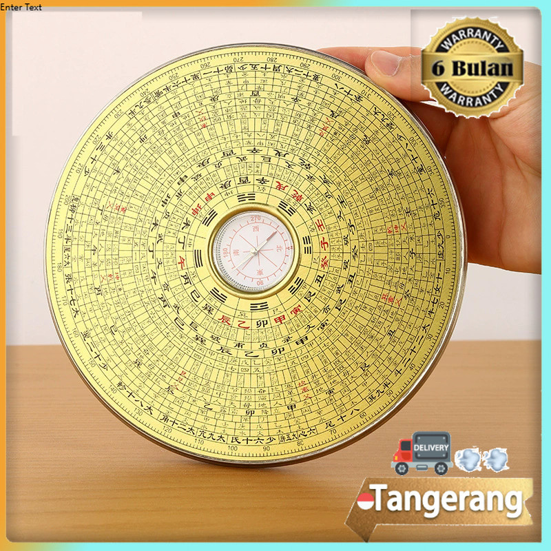 10 cm Feng Shui Kompas Bagua Panduan Takdir