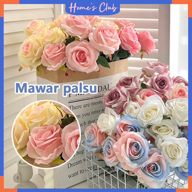Bunga Mawar Palsu Mawar Palsu Seserahan Buket Palsu