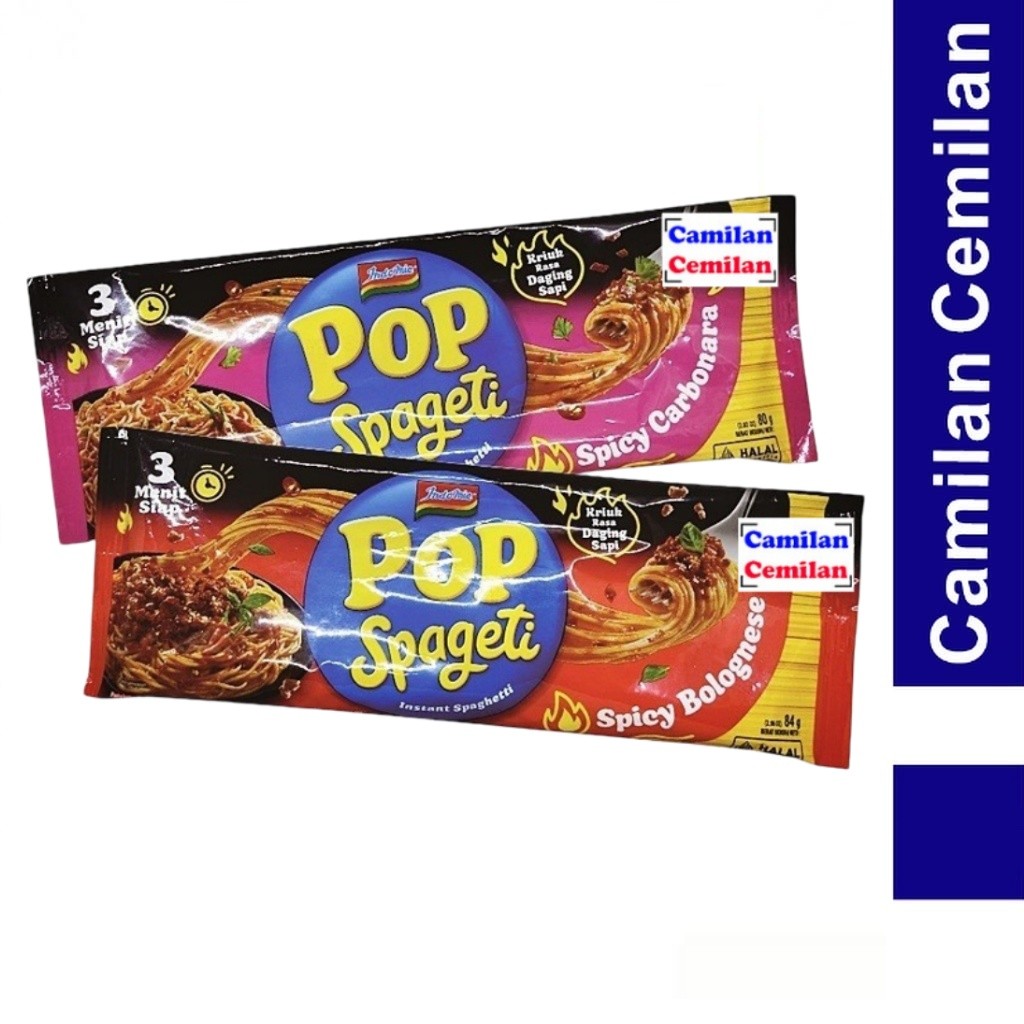 

Indomie POP Spageti Spicy Bolognese Carbonara 80 gr