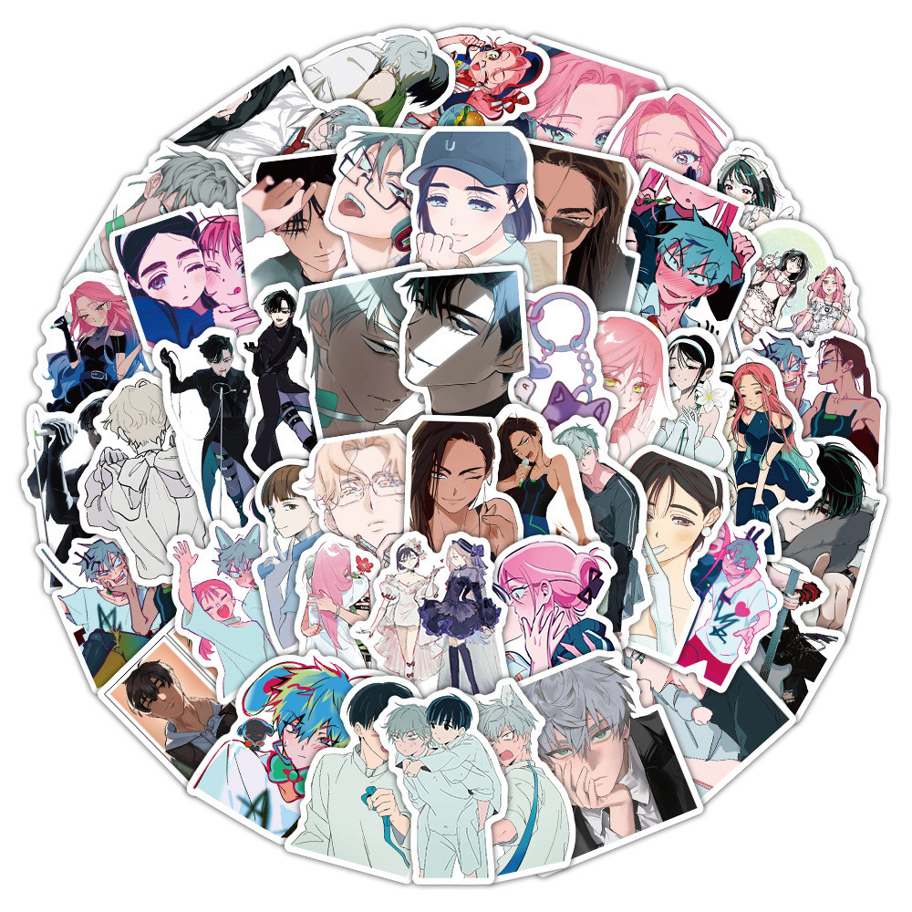 

50Pcs Alien Stage Stickers Till Ivan DIY Stickers Scrapbooking Phone Luggage Skateboard Waterproof Decals