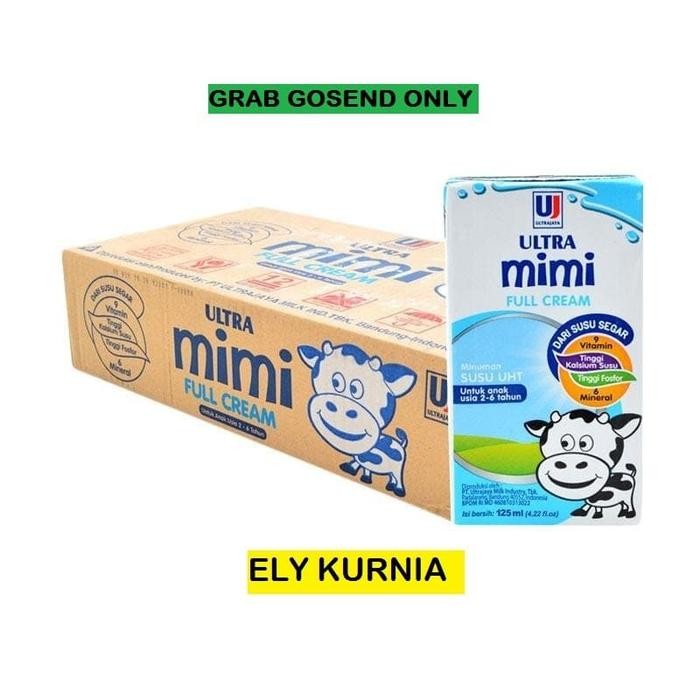 

promo Susu UHT Ultra Mimi Full Cream 125 Ml 1 Karton terlaris