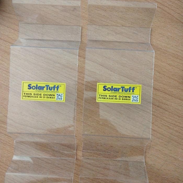 ATAP Solartuff gelombang Greca Trimdeck Roma - atap polycarbonate