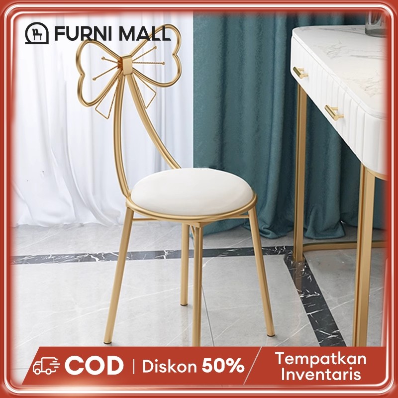 PLAOSANSTORE Kursi Rias  Kursi Meja Rias  Kursi Makeup  Kursi Rias Minimalis kursi murah kursi rias 