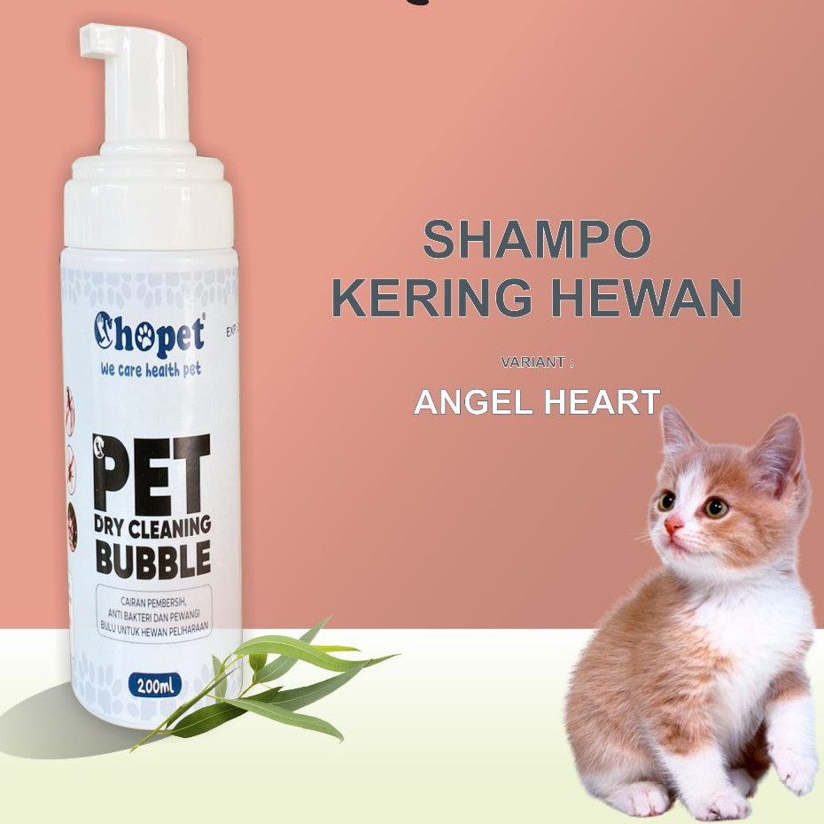 CHOBEST Pet Dry Shampoo/Sampo Kering Pembersih Hewan Peliharaan/Sampo kucing/Sampo Kering Anjing Kuc
