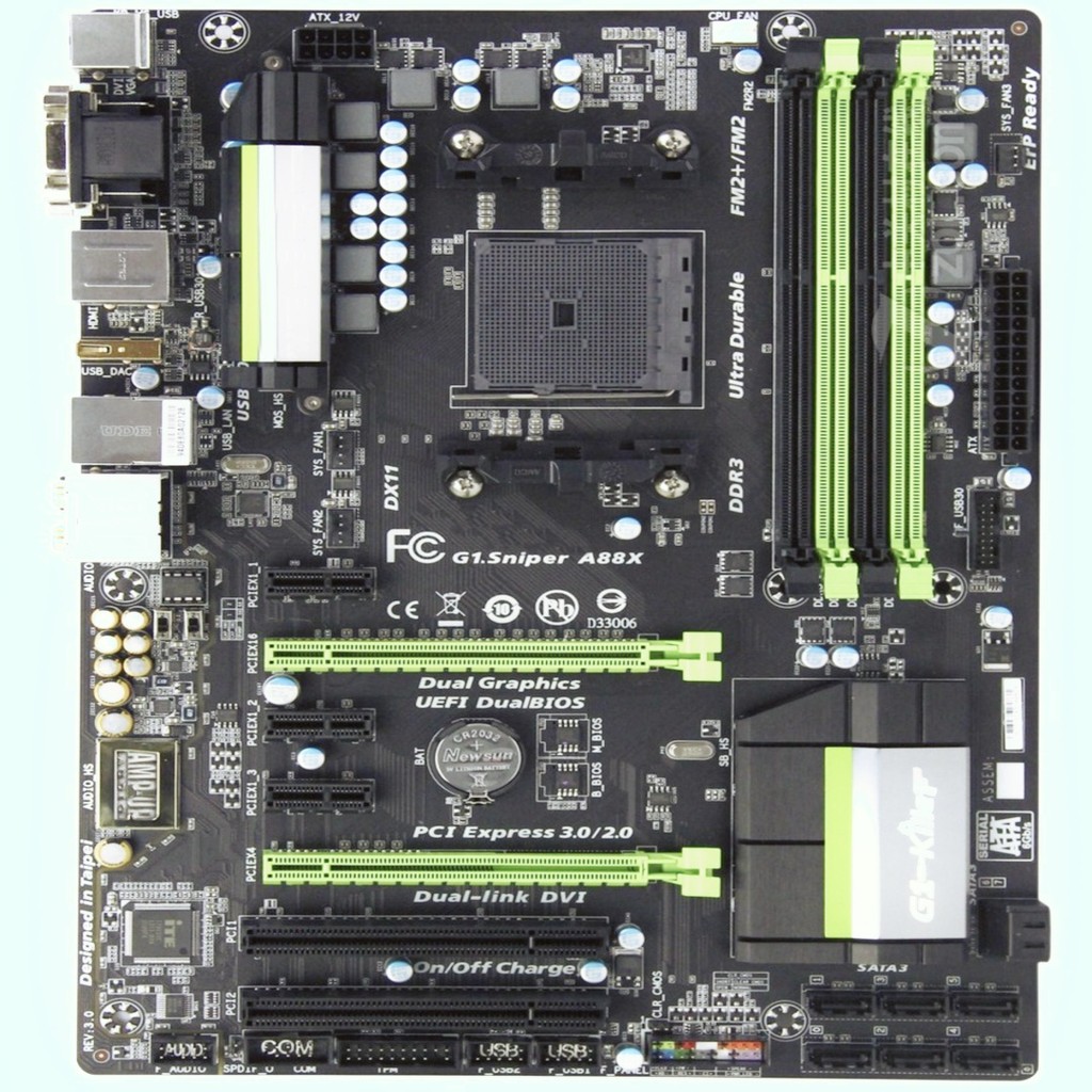For GIGABYTE G1.Sniper A88X Motherboard A88X FM2+ DDR3 Mainboard 100% Tested Fully Work