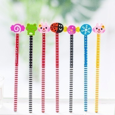 

Pensil Karakter + Penghapus Pensil Lucu Ada penghapus Pensil Fancy Pensil Unik Karakter Souvenir 021