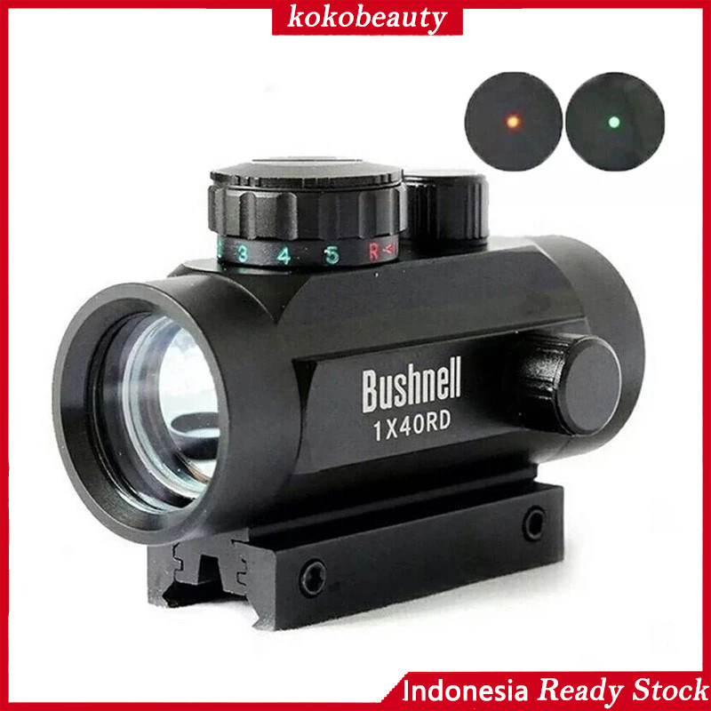 Teleskop Bushnell Red Dot 1X40 / Teleskop Premium RET DOT / Teleskop Dot Murah / REDOT 1X40 RD / Las