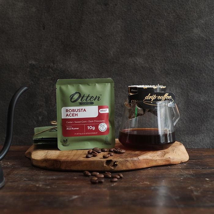 

Drip Coffee 10g Robusta Aceh Gayo (4 Sachet) - 10g