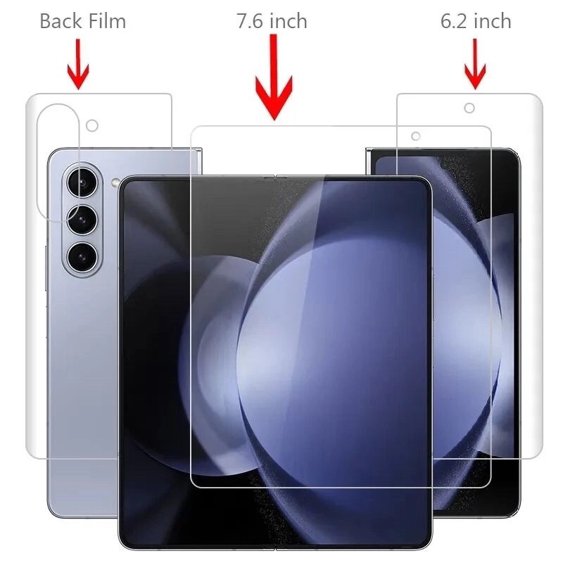 (COD) Hydrogel 3in1 Samsung FOLD 1 FOLD 2 FOLD 3 FOLD 4 FOLD 5 FOLD 6