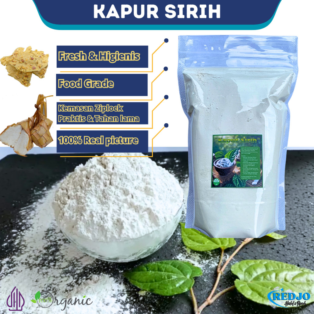 

Kapur Sirih Murni 1 Kg – Food Grade Aman untuk Kue & Masakan Tradisional