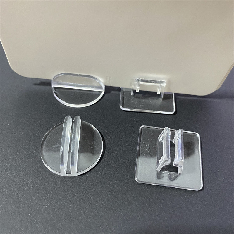 

50Pieces/Set 24*10mm Big Size Transparent Plastic Stand For 2mm Paper Cards Board Games Components Card Display Holder