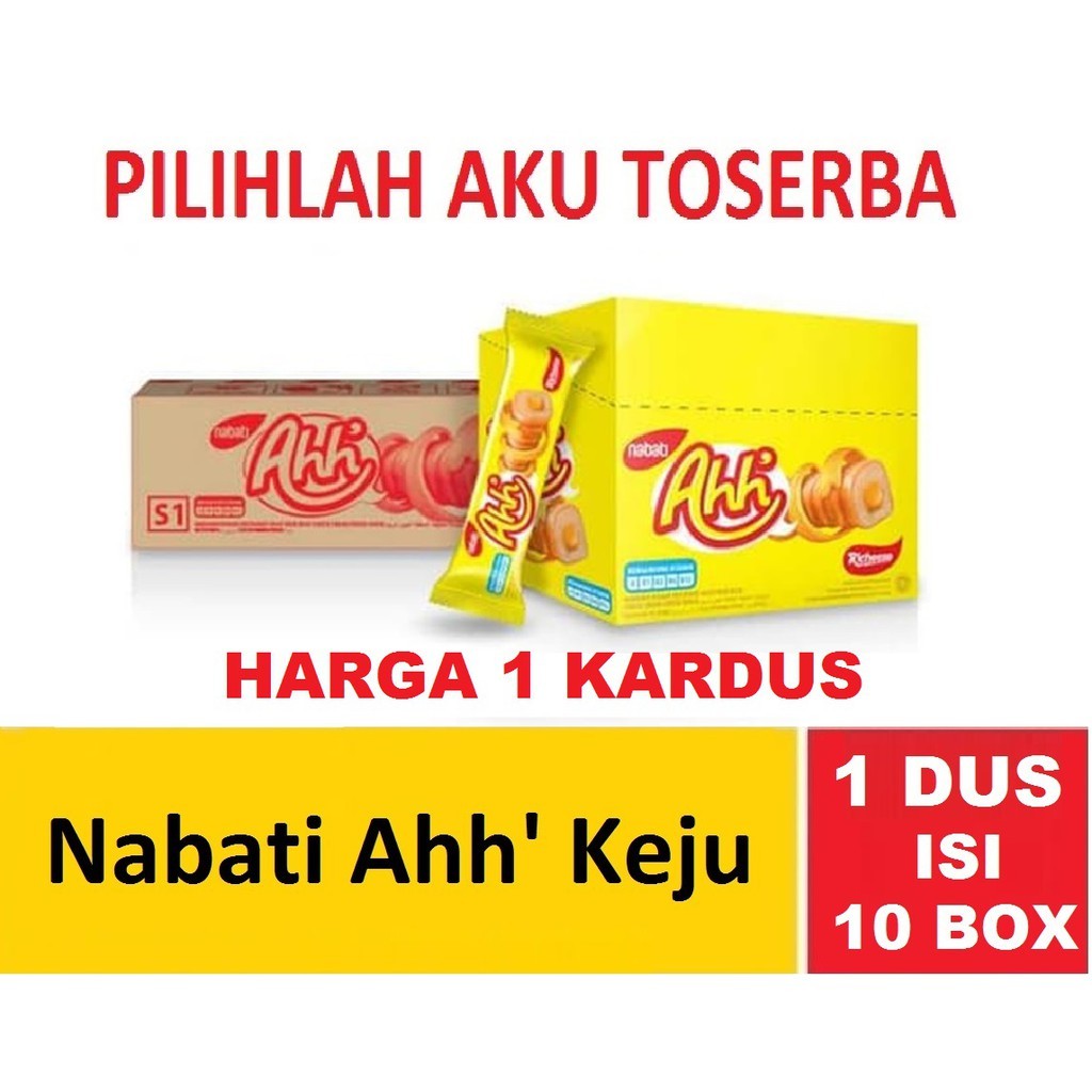 

Richeese Nabati Ahh KEJU 4 gr - (HARGA 1 KARDUS ISI 10 BOX)