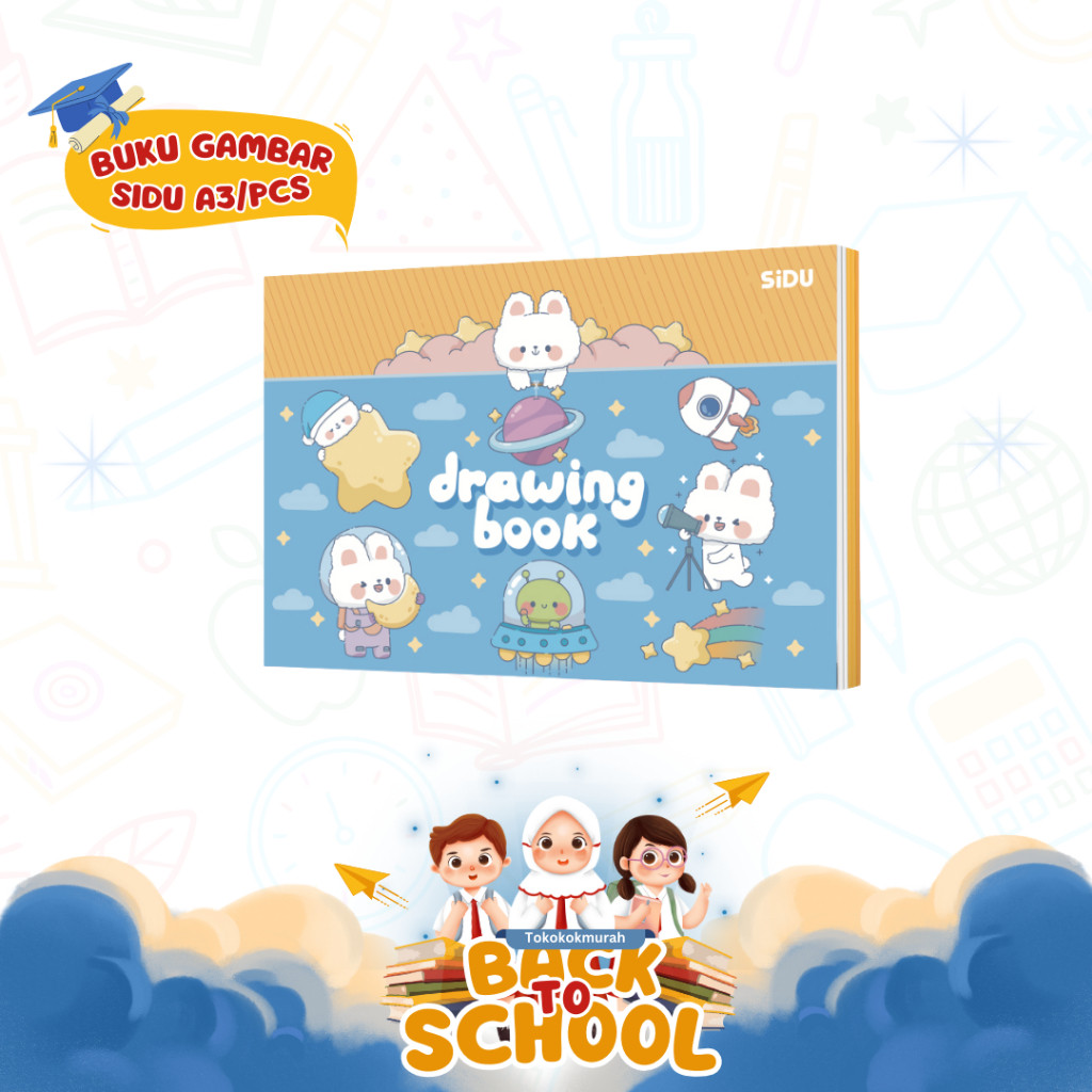 

DRAWING BOOK/BUKU GAMBAR SIDU A4&A3