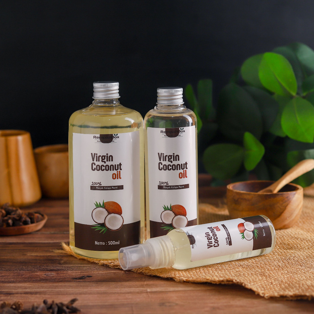 

Rempah Box Extra Virgin Coconut Oil EVCO Minyak Kelapa Murni Bisa Diminum