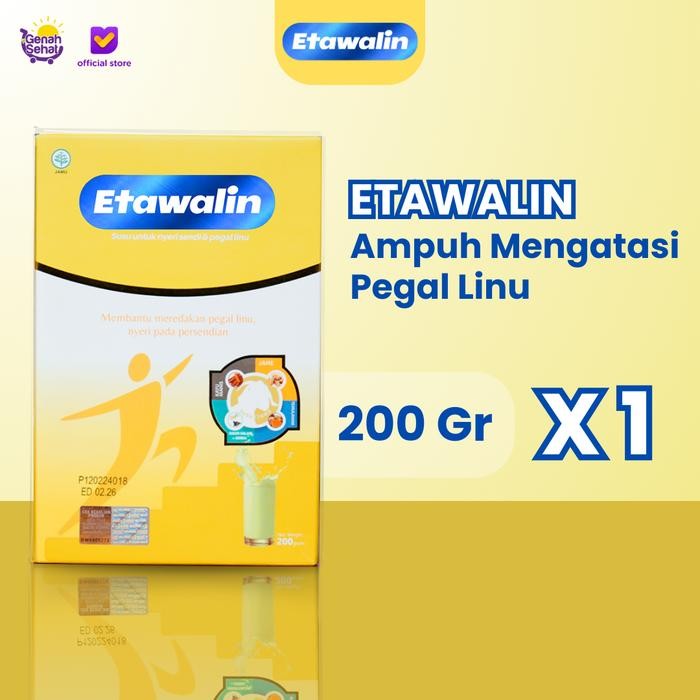 

Etawalin Original Solusi Nyeri Sendi dan Pegal Linu 1 Box