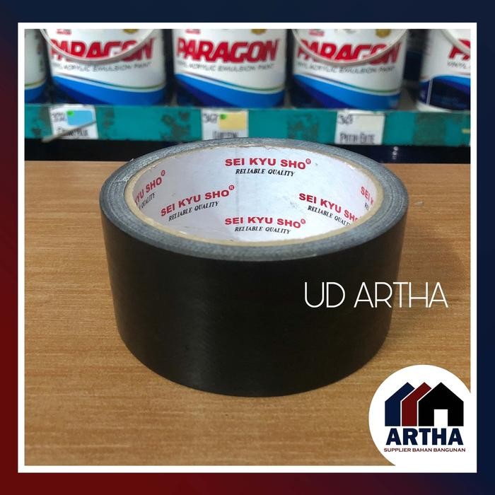 

Lakban Hitam / Isolasi Hitam Besar Merk Sei Kyu Sho