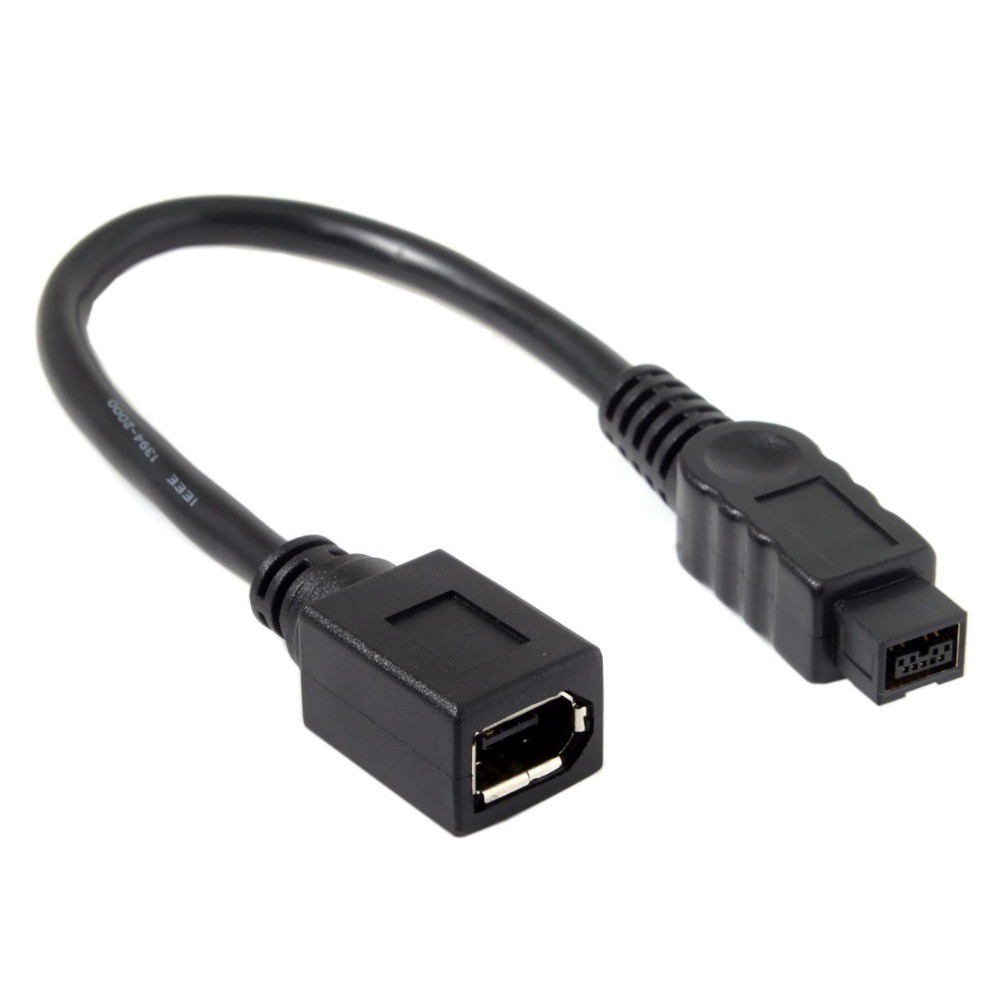 IEEE1394 firewire 800 9 pinos/6 pinos cabo firewire 800 400 ieee 1394 cabo (9pin 6pin) 2ft  IEEE1394