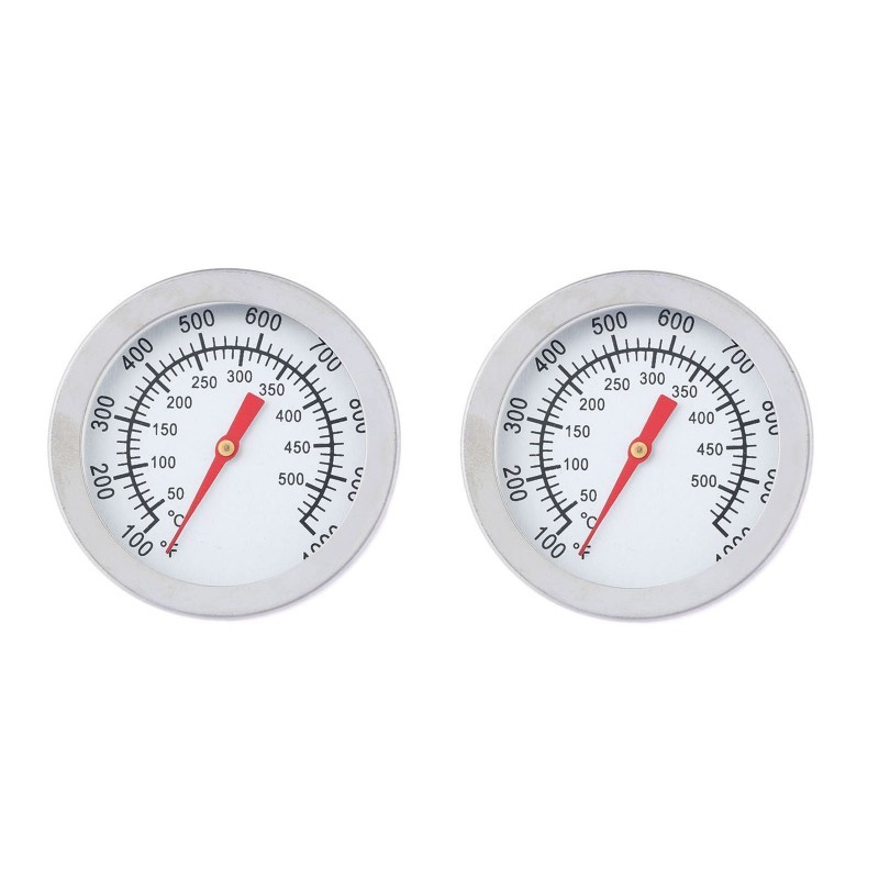 Stainless Oven Thermometer Bimetal Termometer Oven Termometer Daging BBQ Meat Temperature Food