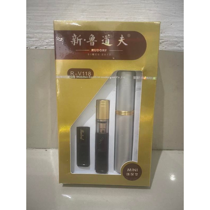 RUDORF RF118 PIPE HOLDER PIPA FILTER SARINGAN ASAP PERMANEN KHUSUS 8MM - WARNA RANDOM