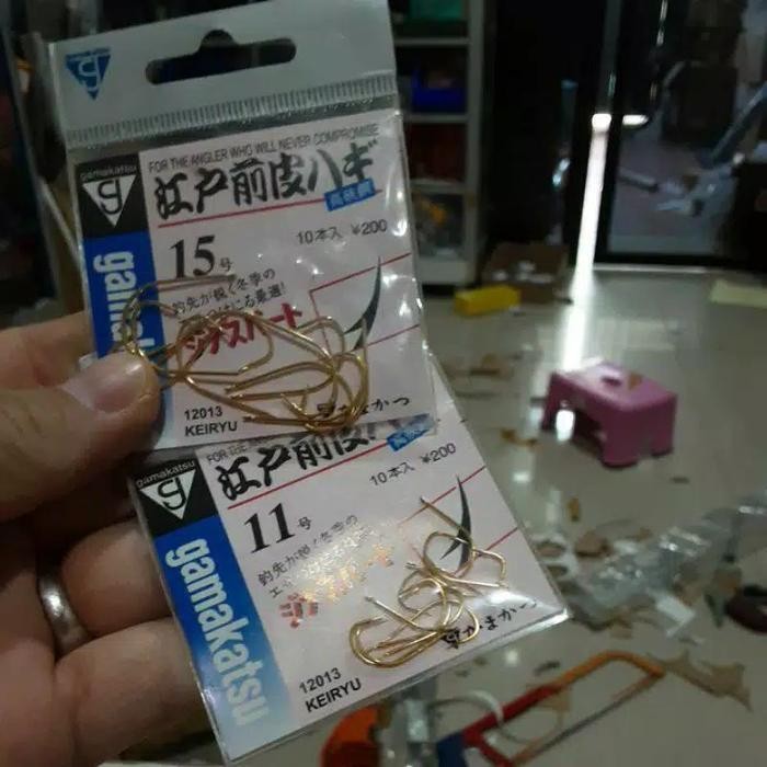 Terbaru Kail pancing mata kail gamakatsu kieryu gold hargaper 1 bungkus