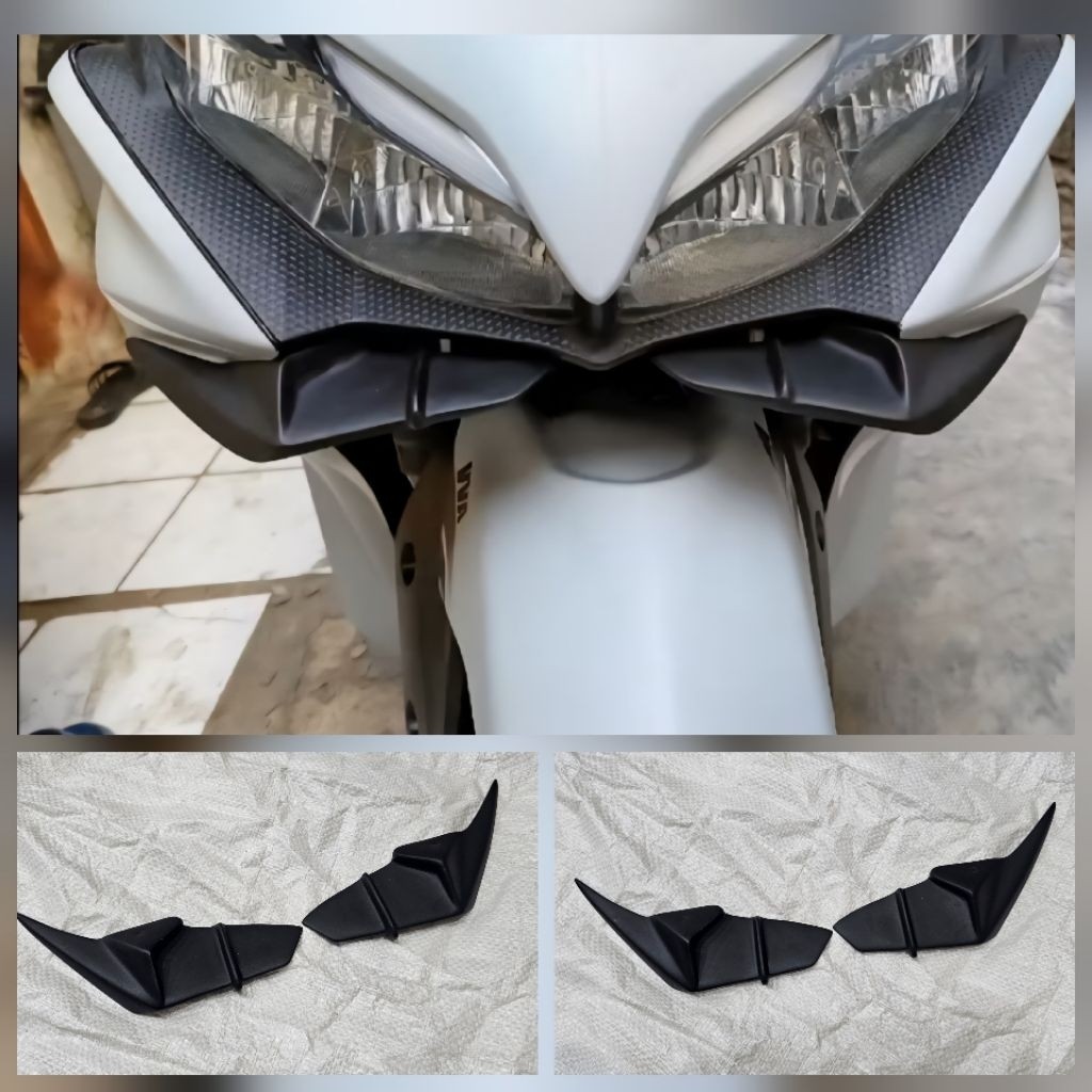 Winglet aerox new 2021winglet aerox new corneted/WINGLET YAMAHA AEROX 155 NEW CONNECTED 2021/WINGLET