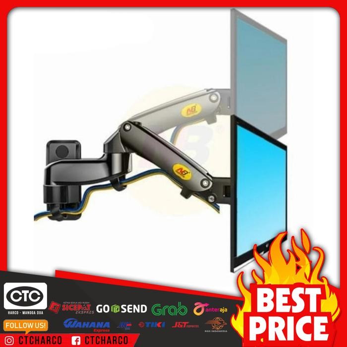 Bracket Monitor NB F150 17"-27" Gas Spring