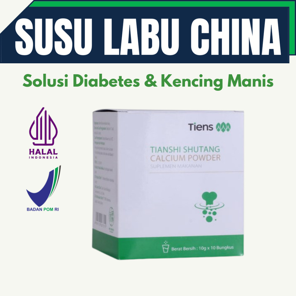 

Susu Labu China Shutang Calcium Solusi Diabetes Gula Darah dan Kencing Manis