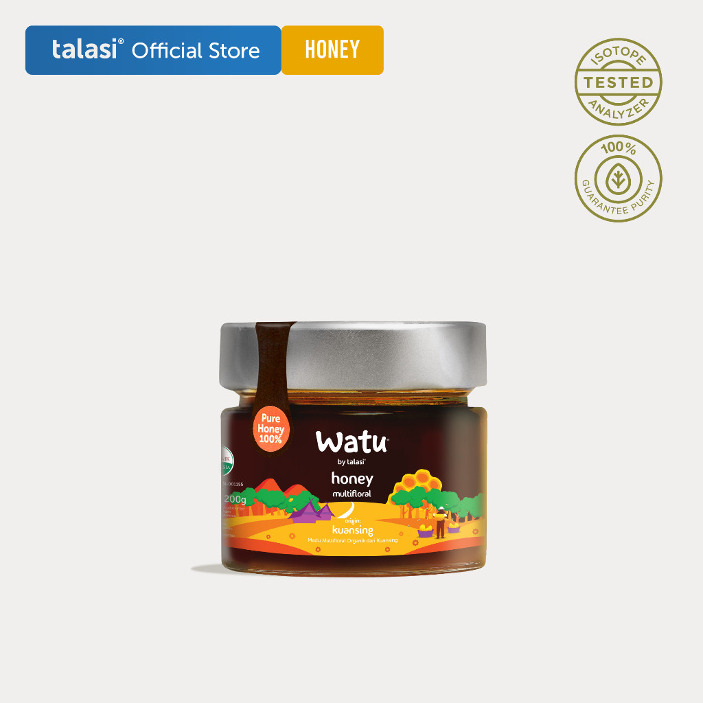 

Origin Kuansing, Talasi Watu Honey - Madu Murni 200gr