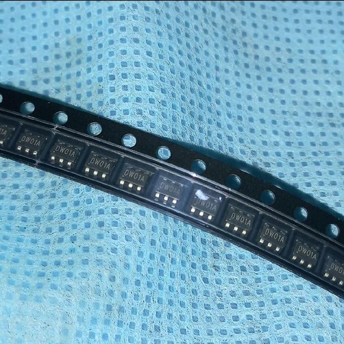 ic DW01A DW01 W01 W01A  DW 01A 01 smd battrey baterai proteksi mobile lithium power tempel micro 6 k