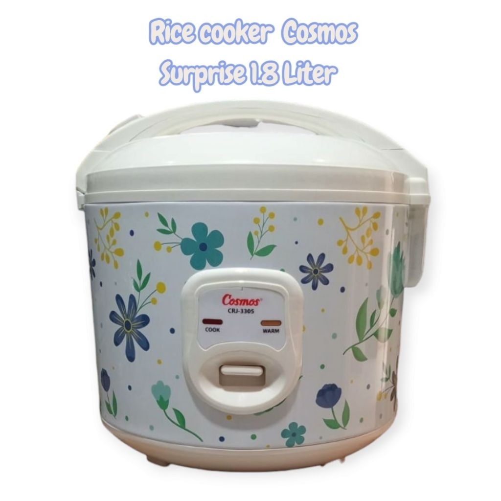 Cosmos CRJ3305 Penanak Nasi /Alat Penanak Nasi merk Cosmos