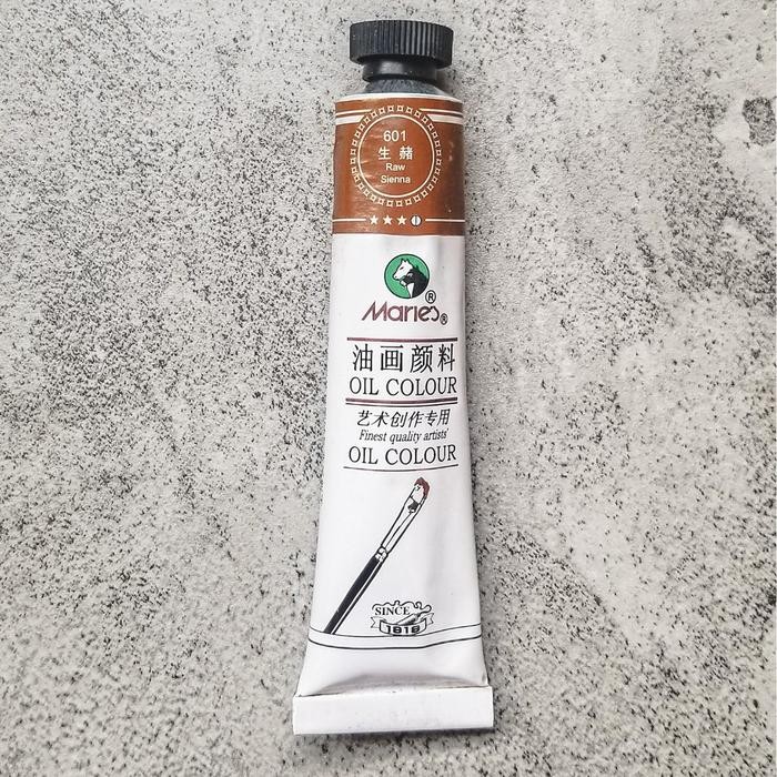 

Maries Oil Colour / Cat Minyak Maries 21 ml PART 3 - 601 RAW SIENNA