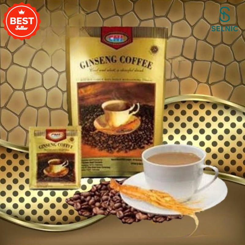 

Terlaris Ginseng Coffee CNI Kopi Ginseng Asli Original Isi 20 Sachet