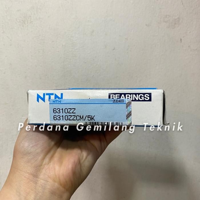 Ball Bearing 6310 ZZ NTN | Bearing 6310ZZ NTN | Bearing 6310-ZZ (Tutup Besi) NTN