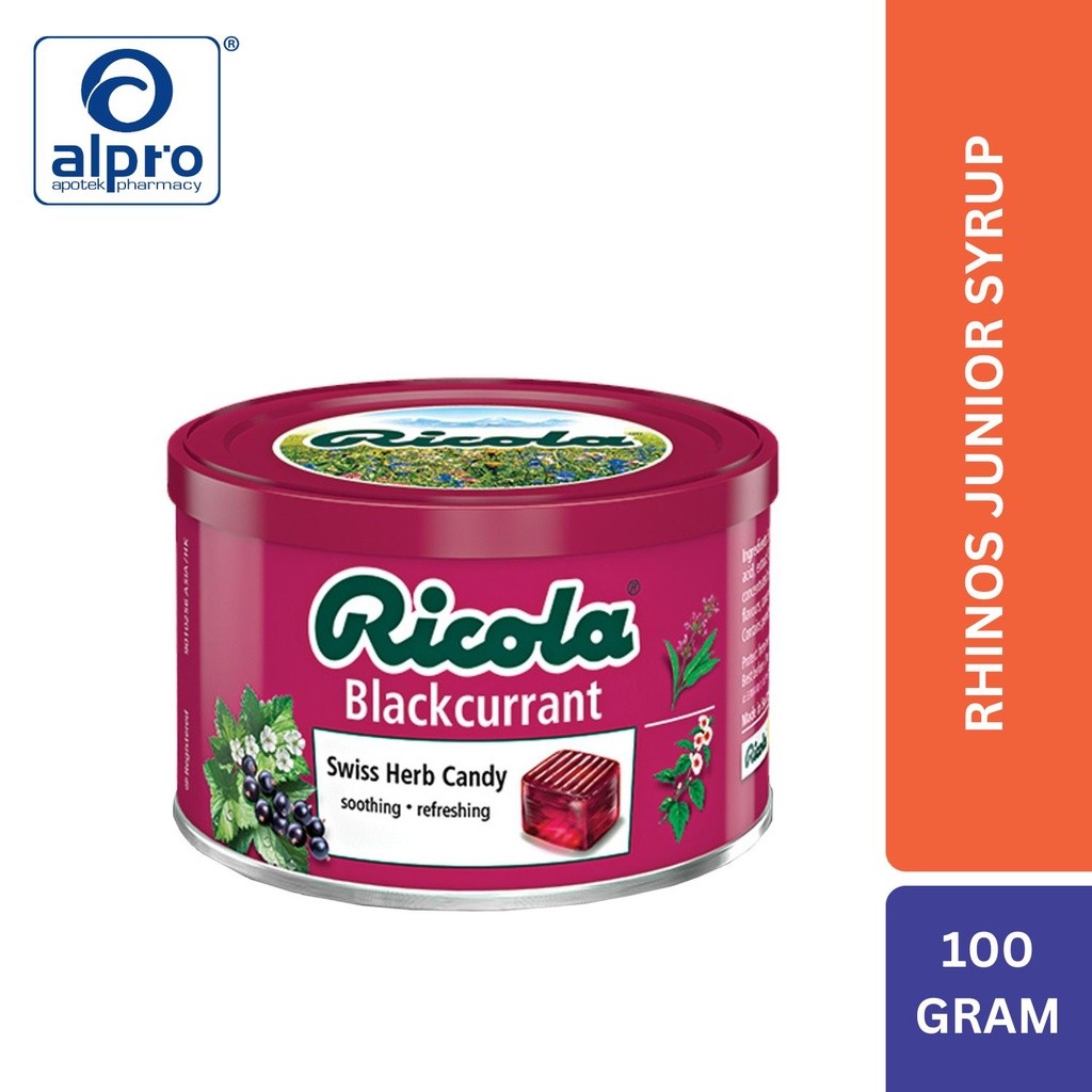 Ricola Blackcurrant 100Gr