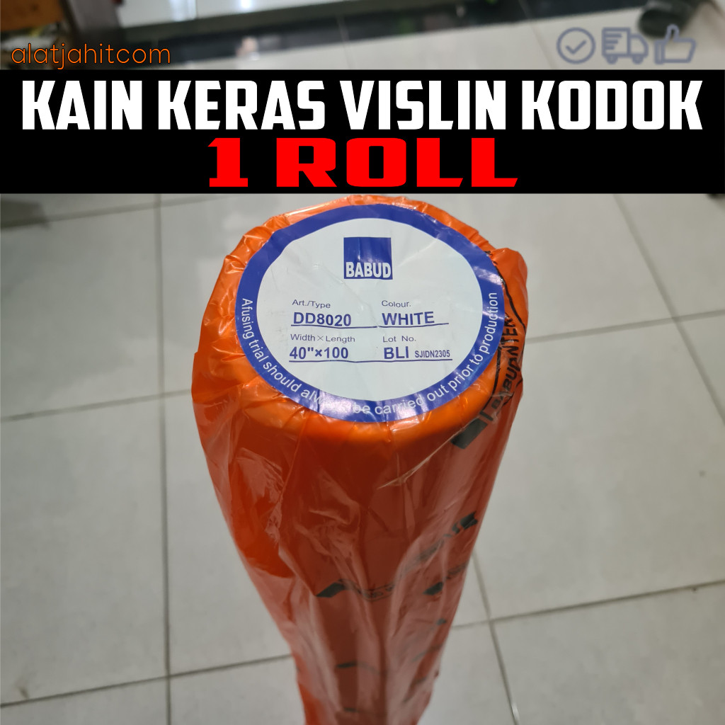 VF45RT Kain Keras Vislin Kodok 1 ROLL