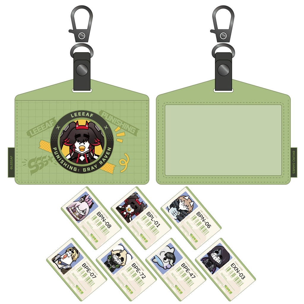 

Sunsyea PUNISHING: GRAY RAVEN Official Merch Card Protective Cover Pendant Lucia Lee Liv